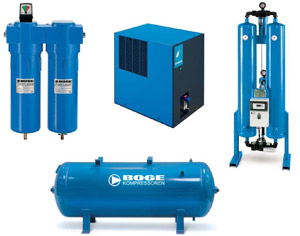 boge-tratamiento Tratamiento y almacenamiento de aire comprimido
